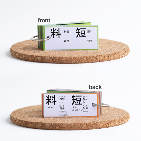 บัตรคันจิและคำศัพท์ N4
